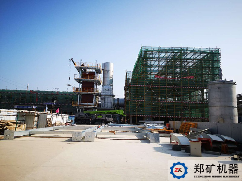 固危廢焚燒系統安裝現場(chǎng)